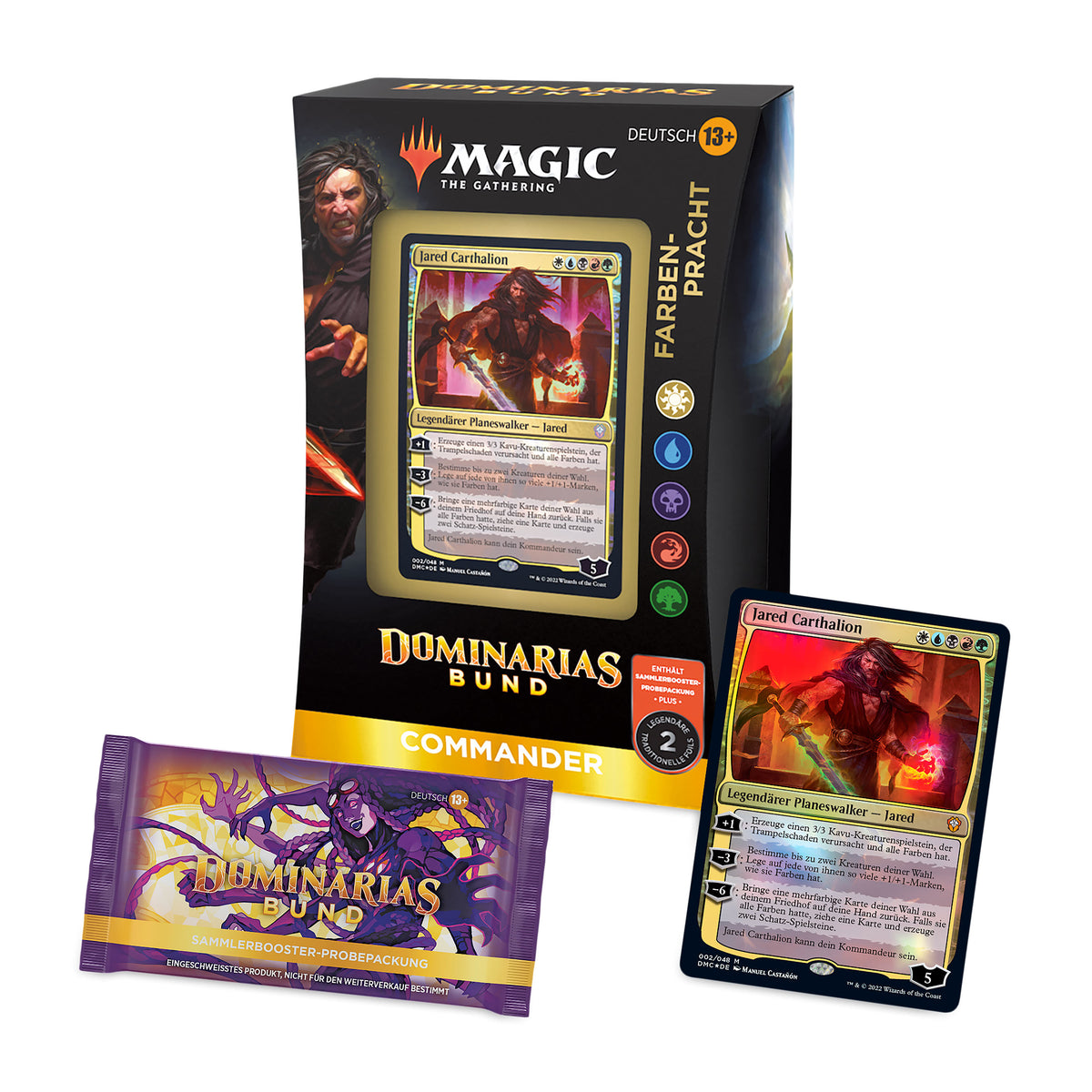 Productafbeelding Dominaria United Kleurenpracht Commander Deck - Magic The Gathering