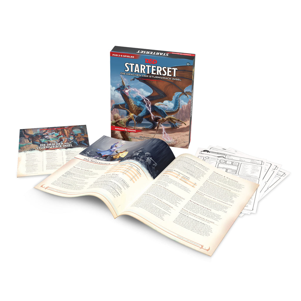 Productafbeelding Dungeons & Dragons - De Draken van Stormwreck Eiland Startset