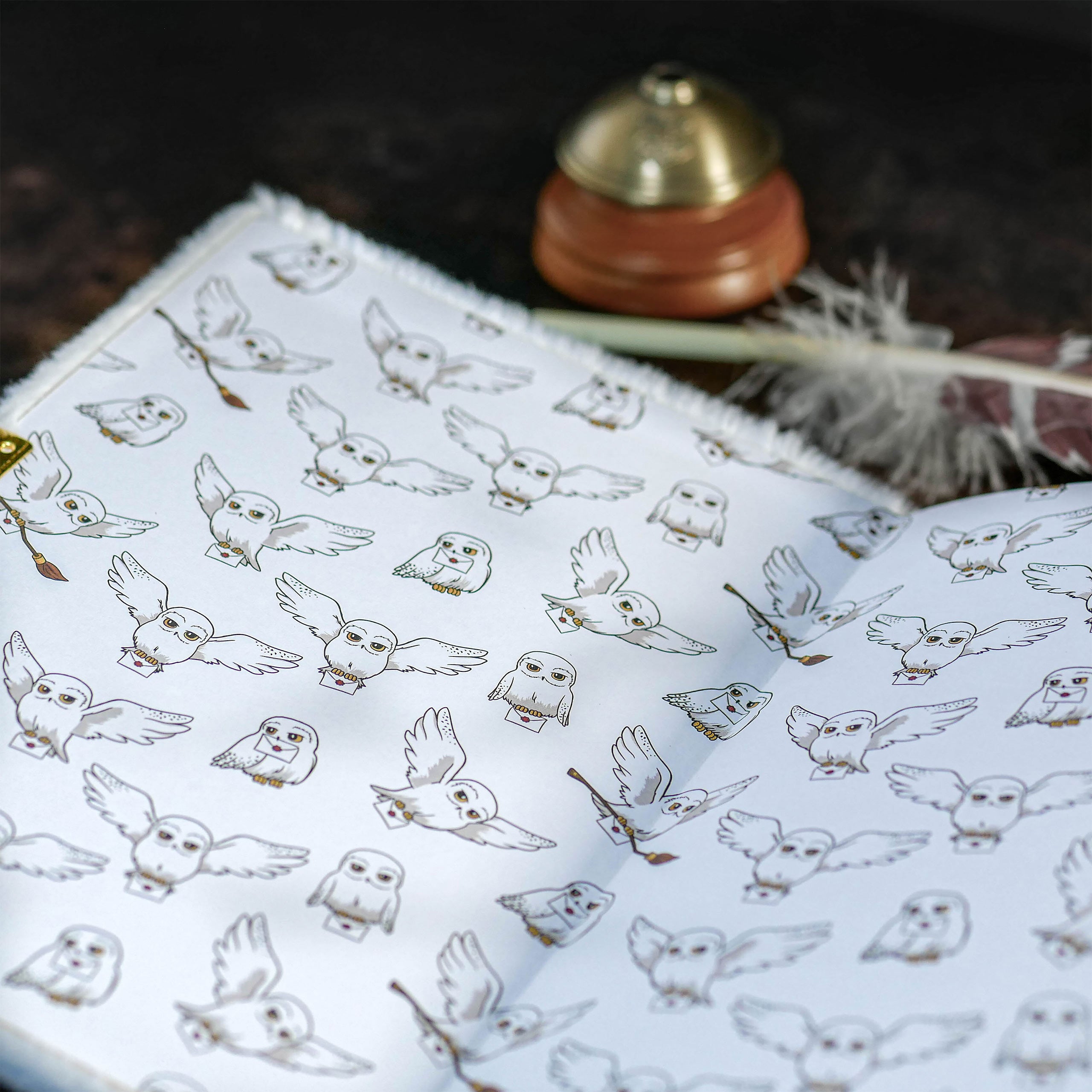 Product image Harry Potter - Hedwig Plush Notebook A5 with Lock