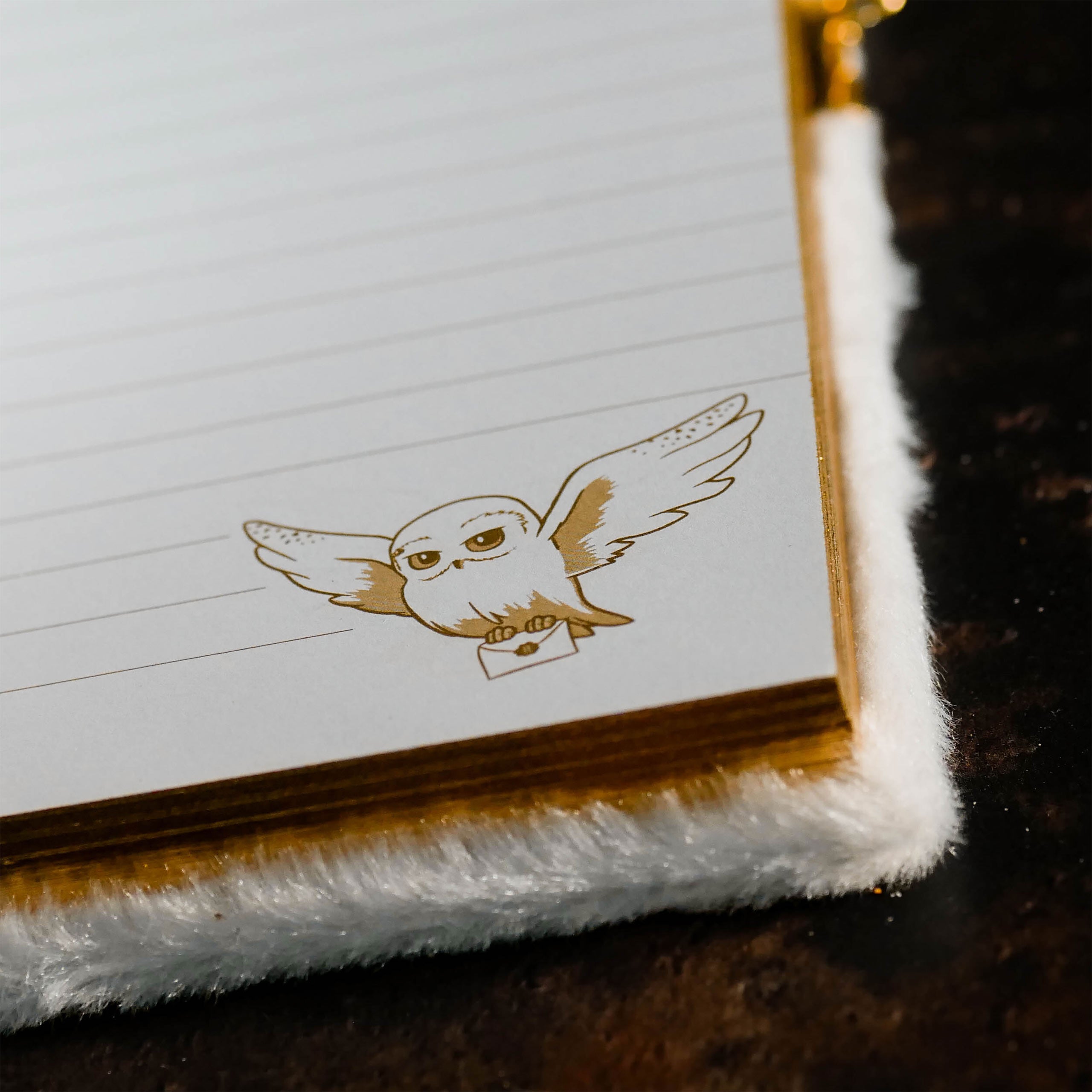 Product image Harry Potter - Hedwig Plush Notebook A5 with Lock