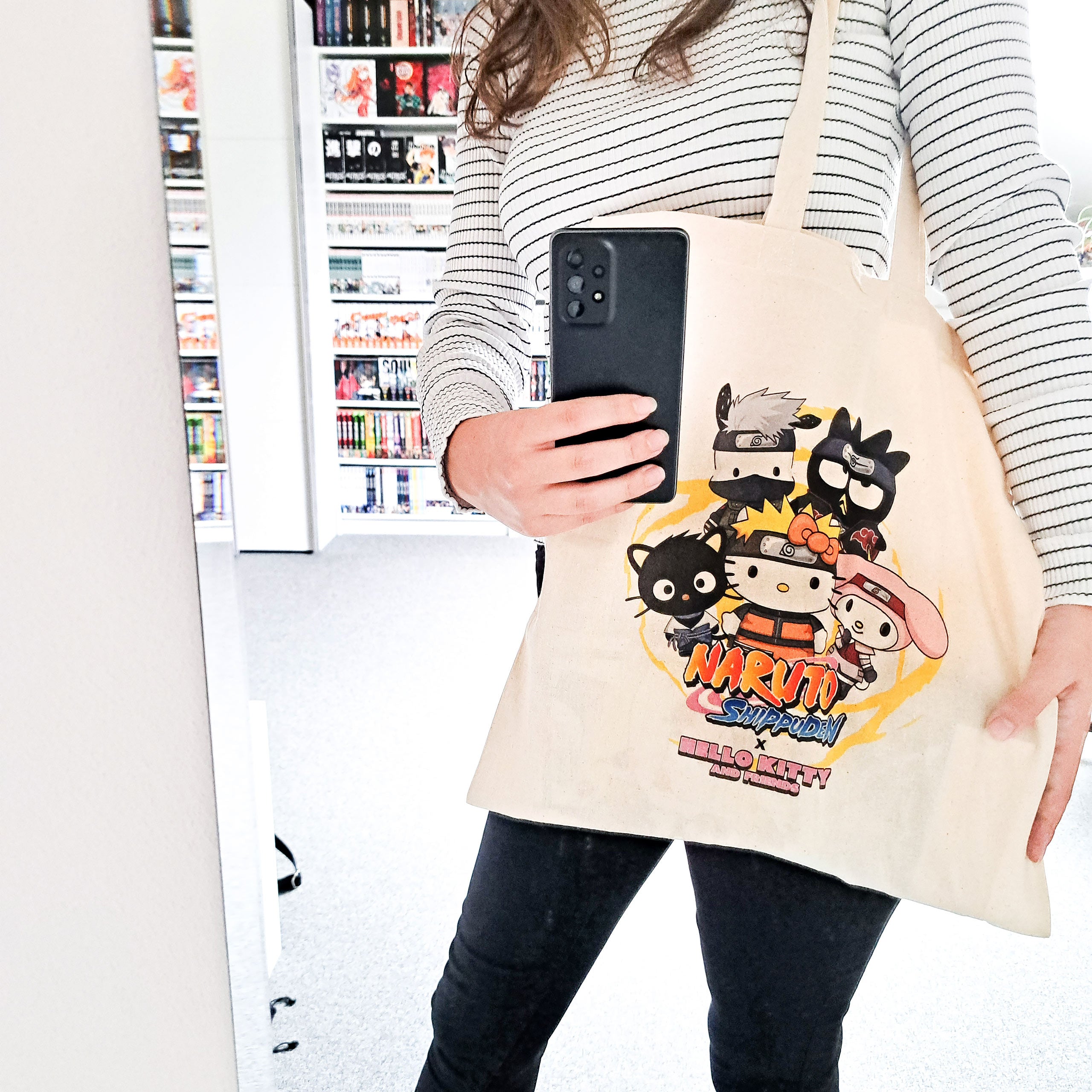 Productafbeelding Naruto Shippuden x Hello Kitty and Friends Jute Tas
