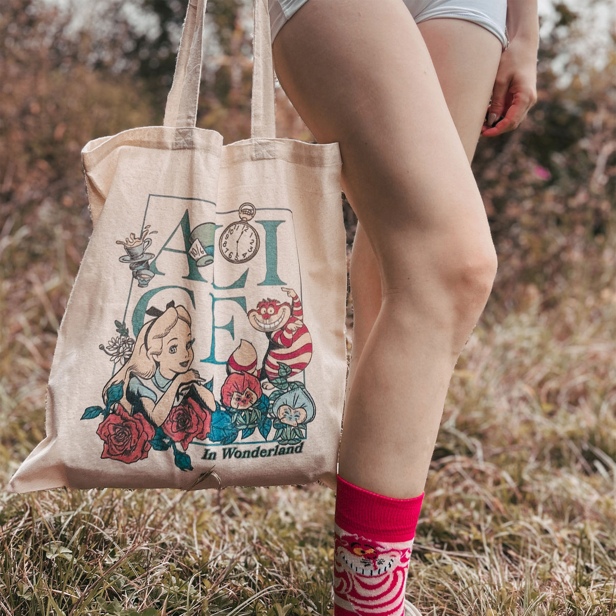 Productafbeelding Alice in Wonderland - Jute Tas