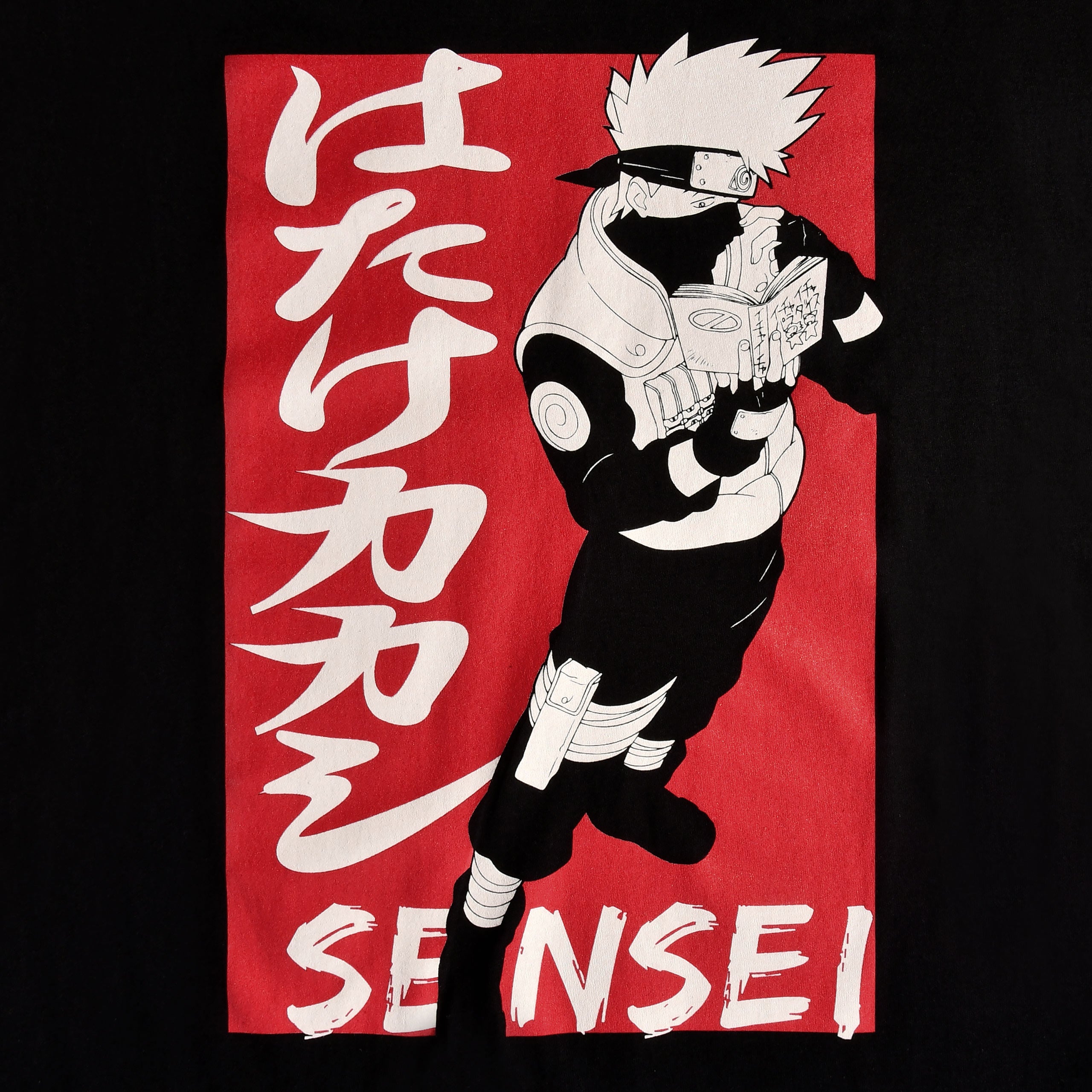 Productafbeelding Naruto - Kakashi Sensei T-shirt zwart
