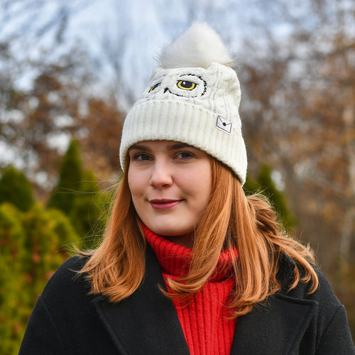 Productafbeelding Hedwig Muts met Pompon - Harry Potter