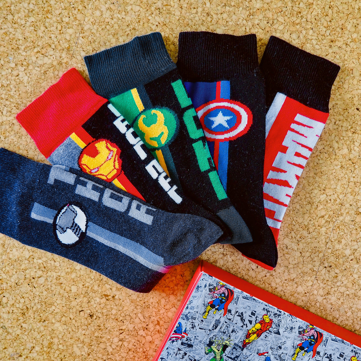 Productafbeelding Marvel Avengers Sokken 5-delige Set