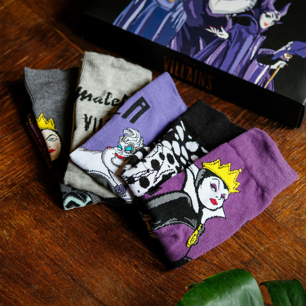 Productafbeelding Disney Schurken Sokken 5-delige Set