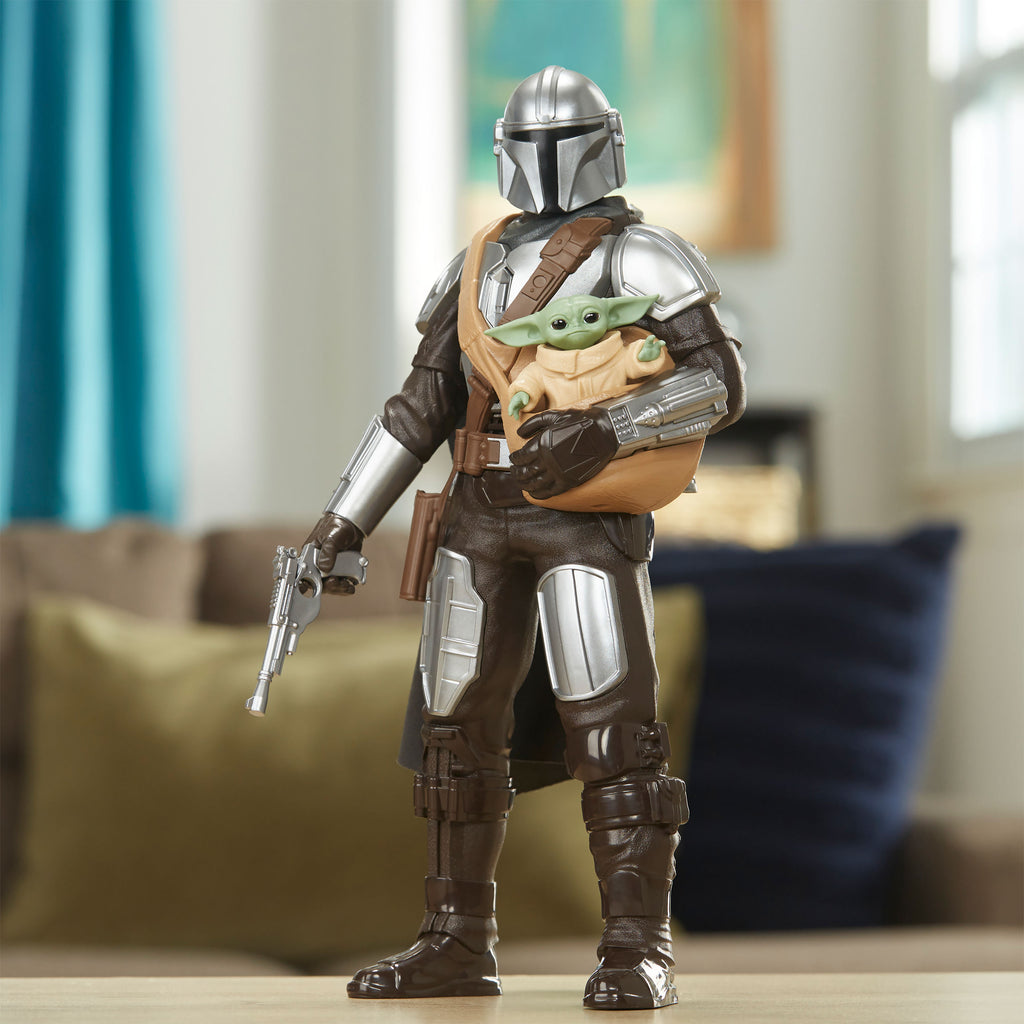 Productafbeelding Mando en Grogu Interactieve Actie Figuur Set - Star Wars The Mandalorian