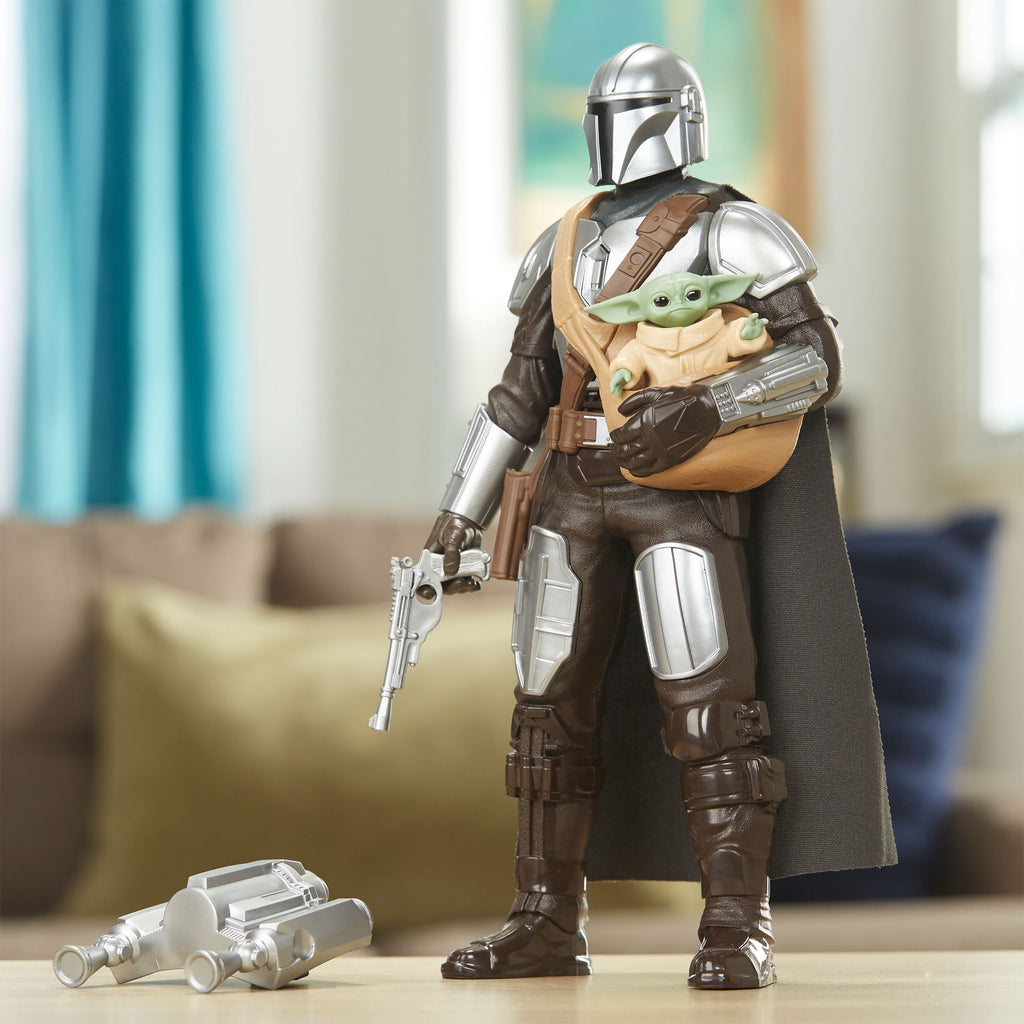 Productafbeelding Mando en Grogu Interactieve Actie Figuur Set - Star Wars The Mandalorian