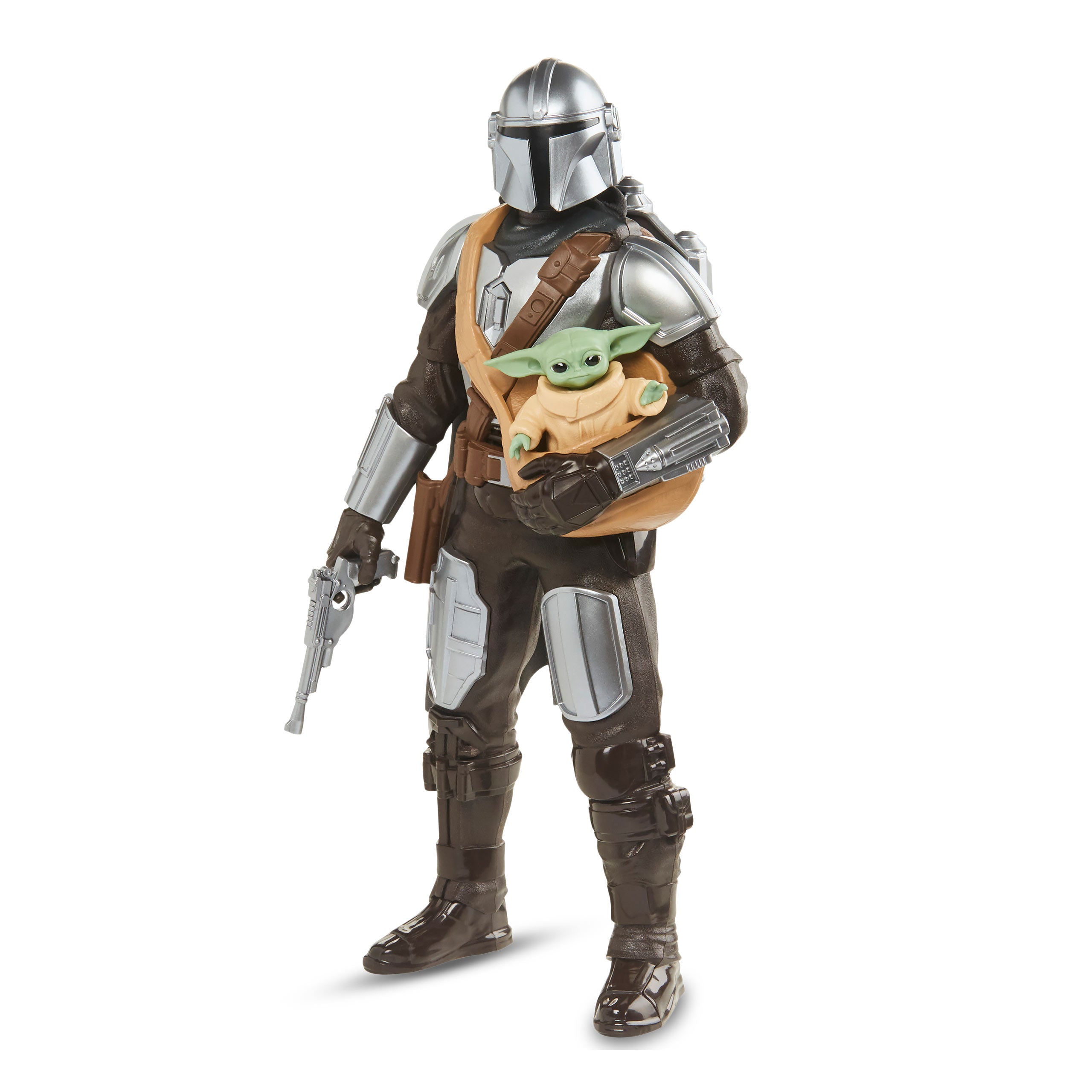 Productafbeelding Mando en Grogu Interactieve Actie Figuur Set - Star Wars The Mandalorian