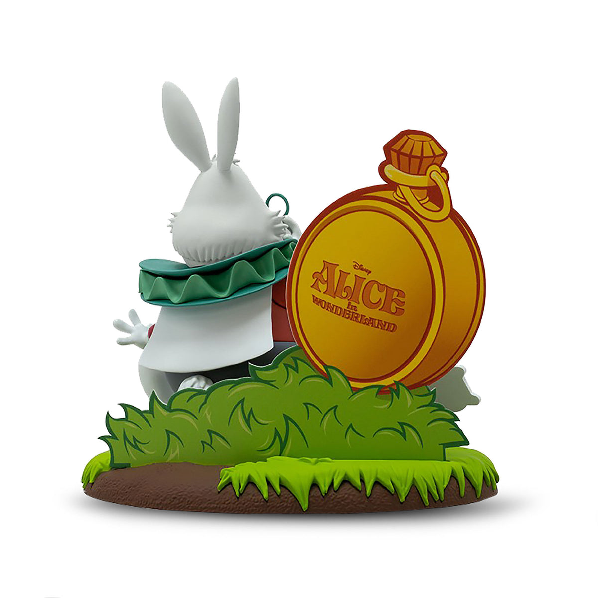 Productafbeelding Alice in Wonderland - Witte Konijn Diorama Figuur
