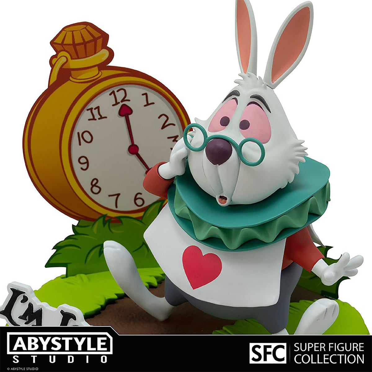 Productafbeelding Alice in Wonderland - Witte Konijn Diorama Figuur