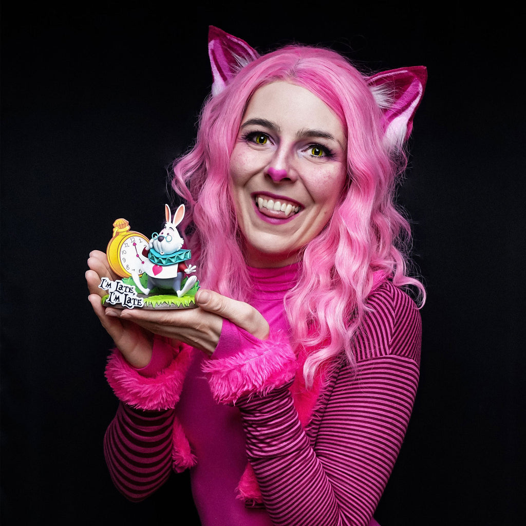 Productafbeelding Alice in Wonderland - Witte Konijn Diorama Figuur