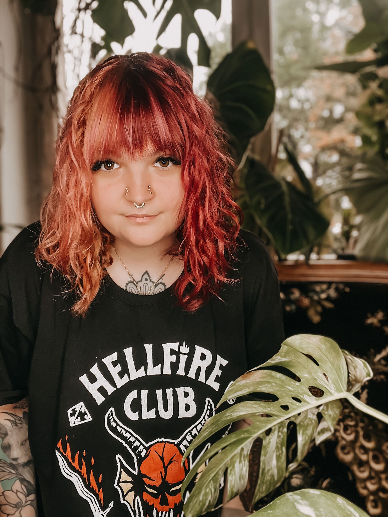Productafbeelding Stranger Things - Hellfire Club Logo T-shirt zwart
