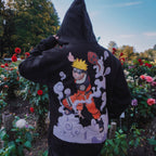 Productafbeelding Naruto Oversize Hoodie Zwart