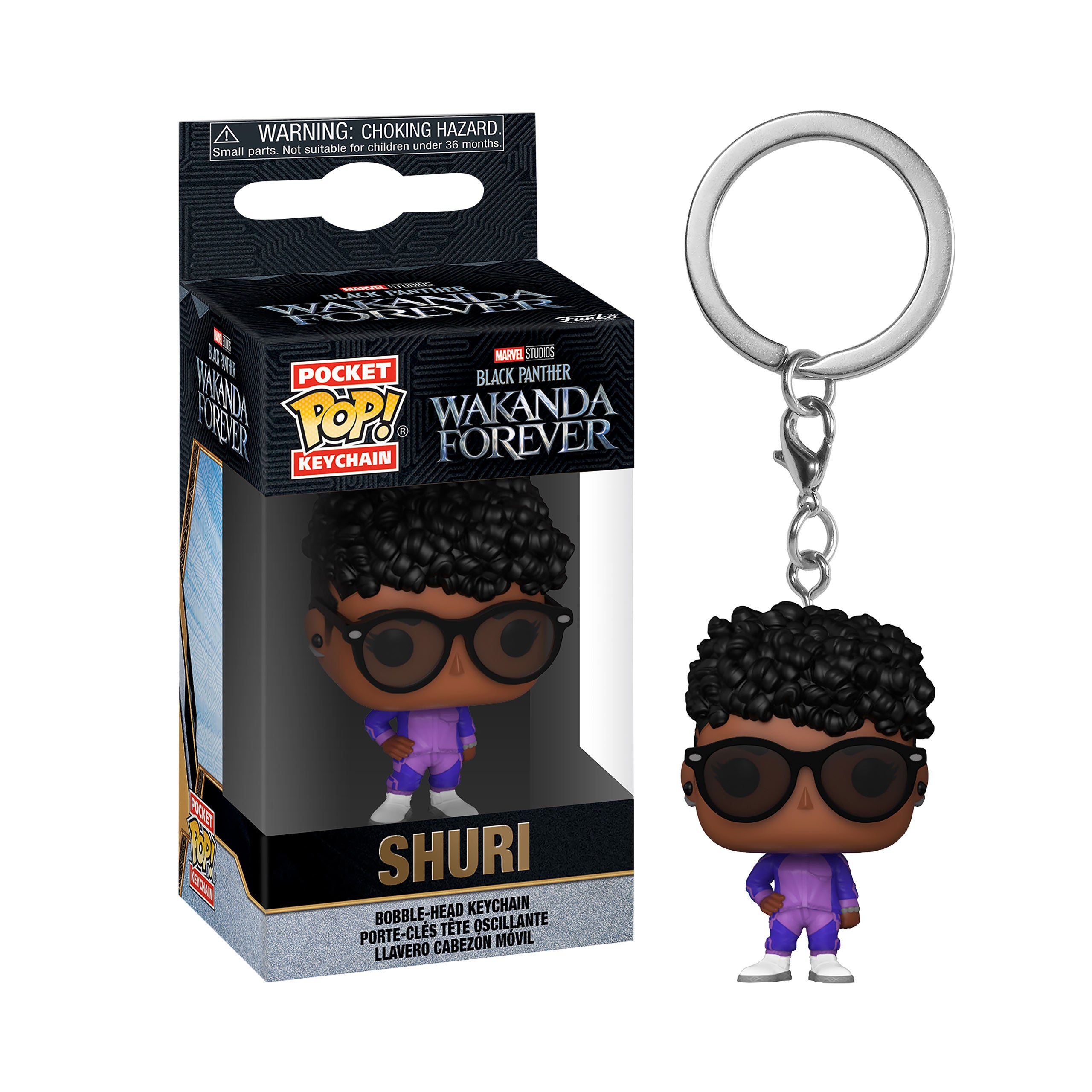Productafbeelding Black Panther - Shuri Funko Pop Sleutelhanger