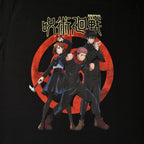 Productafbeelding Jujutsu Kaisen - Yuji, Megumi, Nobara T-Shirt zwart