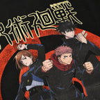 Productafbeelding Jujutsu Kaisen - Yuji, Megumi, Nobara T-Shirt zwart