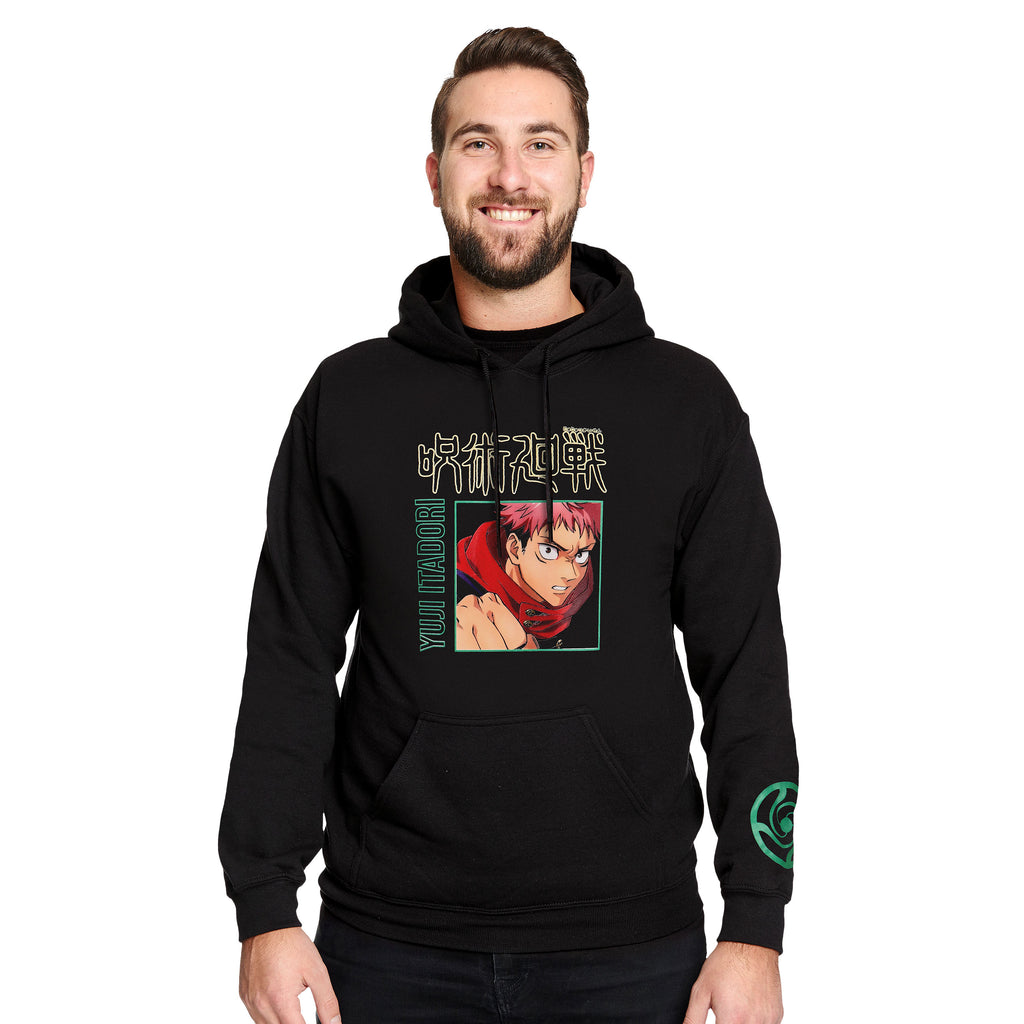 Product image Jujutsu Kaisen - Yuji Itadori Hoodie with hood black