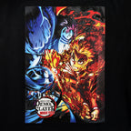 Productafbeelding Demon Slayer - Rengoku vs. Akaza T-Shirt zwart