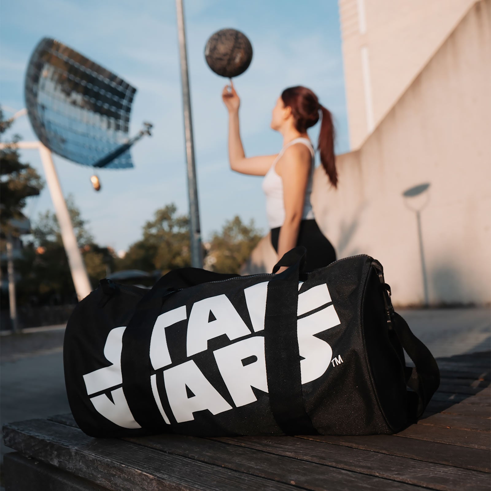 Productafbeelding Star Wars - Logo Sporttas Zwart