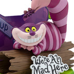 Productafbeelding Cheshire Cat helemaal gek hier Diorama figuur - Alice in Wonderland