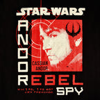 Productafbeelding Star Wars - Andor Rebel Spy T-Shirt Zwart