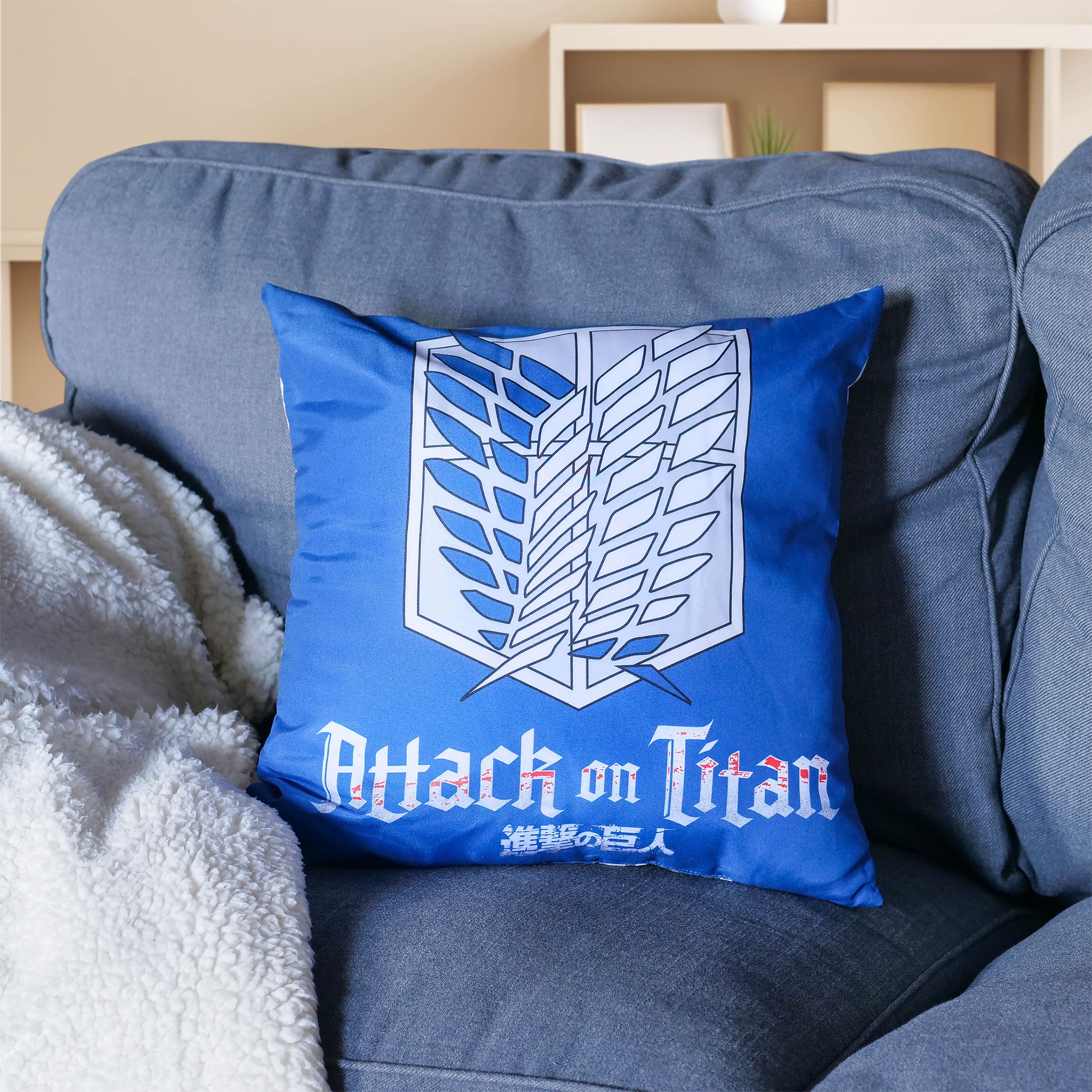 Productafbeelding Attack on Titan - Groep Kussen