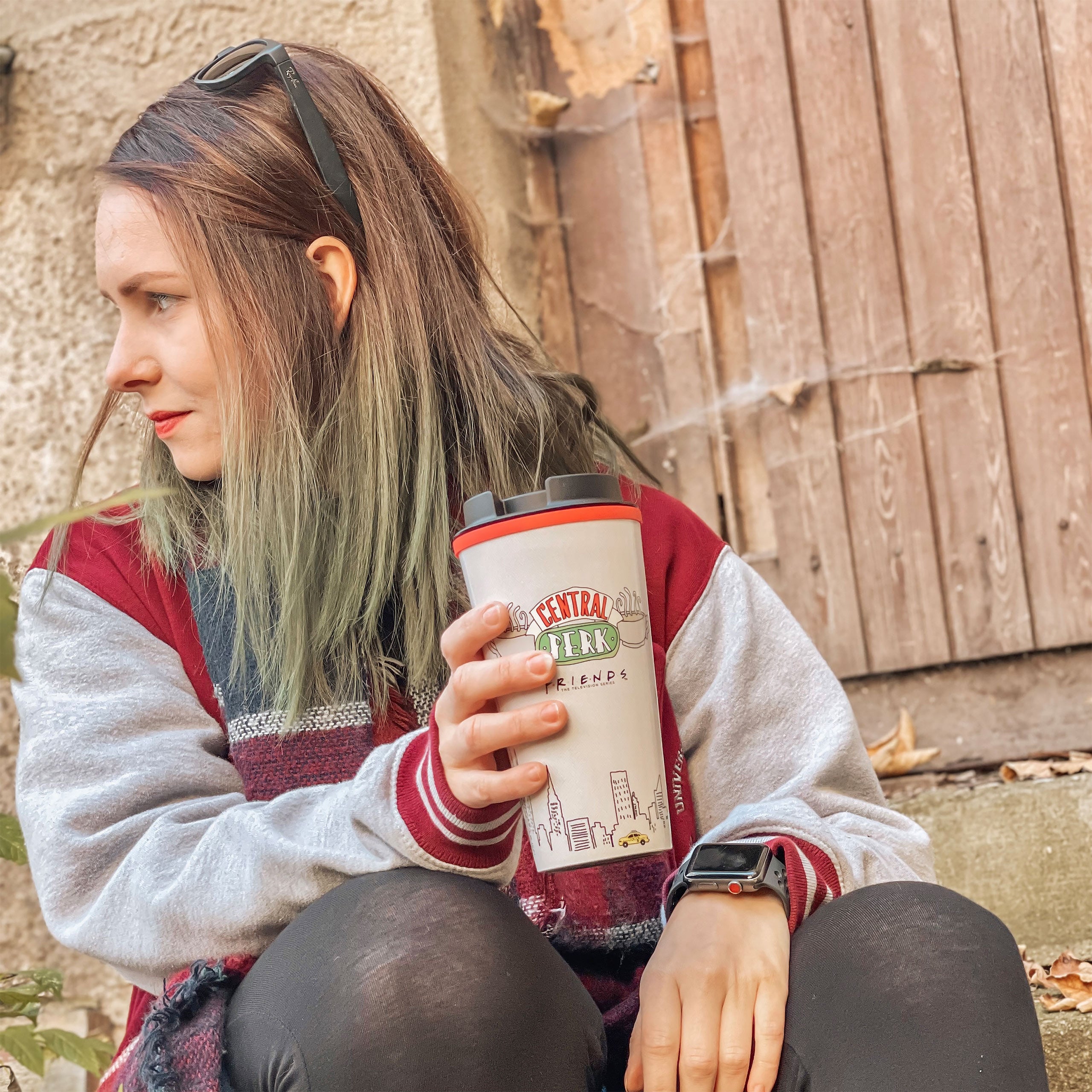 Productafbeelding Friends - Central Perk en Skyline To Go Beker