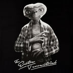 Productafbeelding E.T. - Monochroom Personage T-shirt zwart