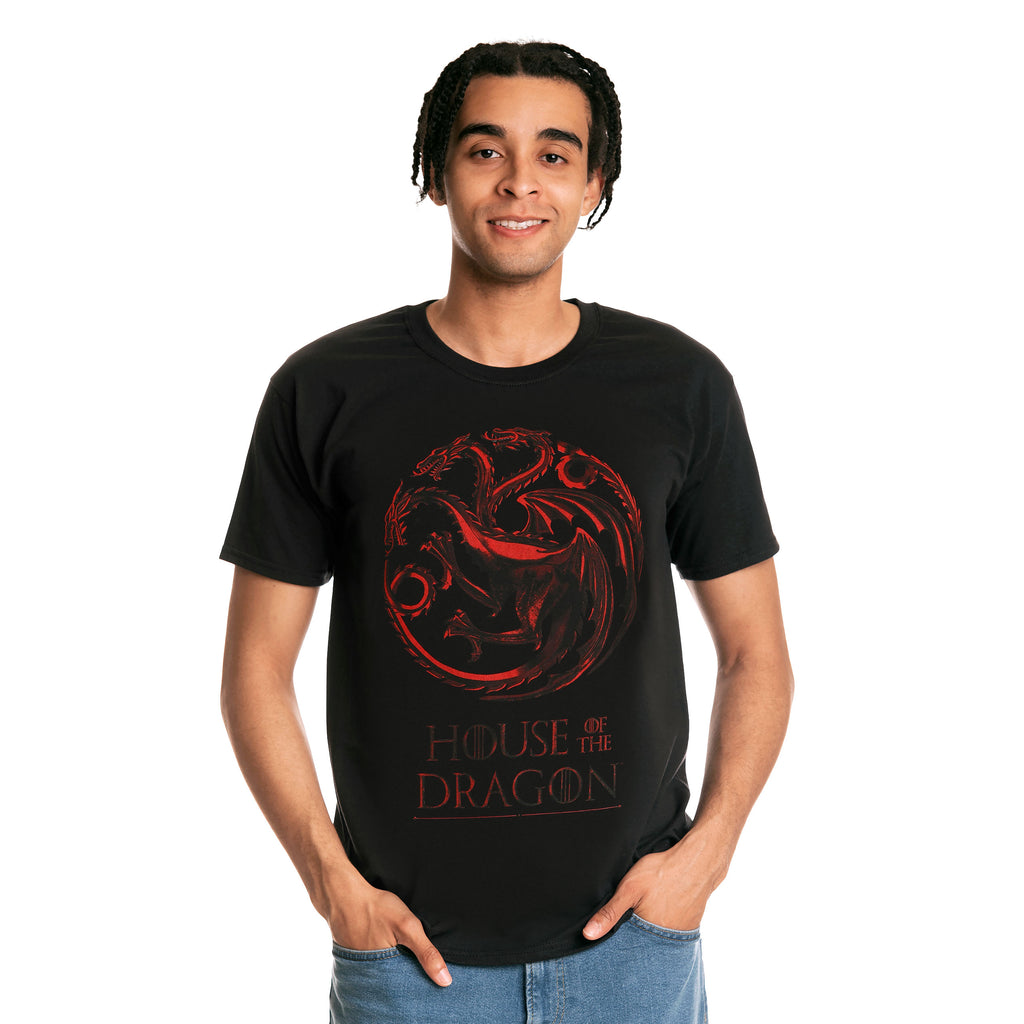 Productafbeelding Huis van de Draak - Logo T-shirt zwart