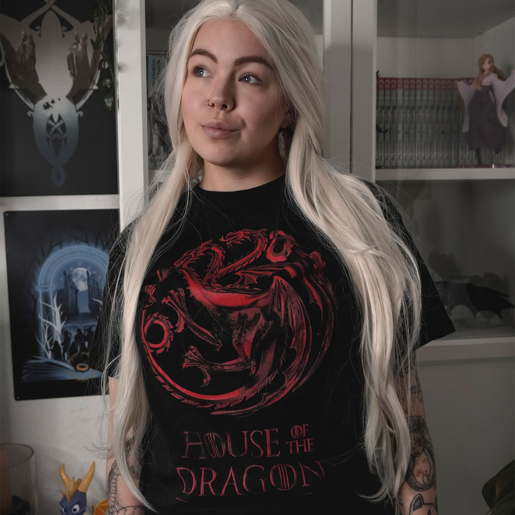 Productafbeelding Huis van de Draak - Logo T-shirt zwart