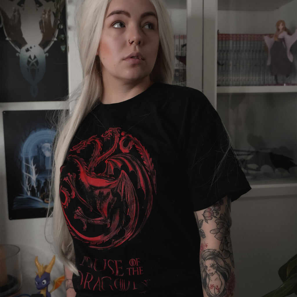 Productafbeelding Huis van de Draak - Logo T-shirt zwart