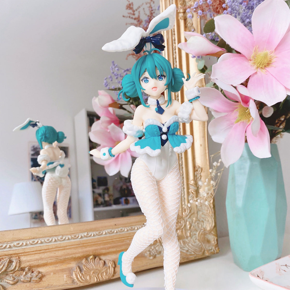 Productafbeelding Hatsune Miku - Wit Konijn BiCute Bunnies Vocaloid Figuur