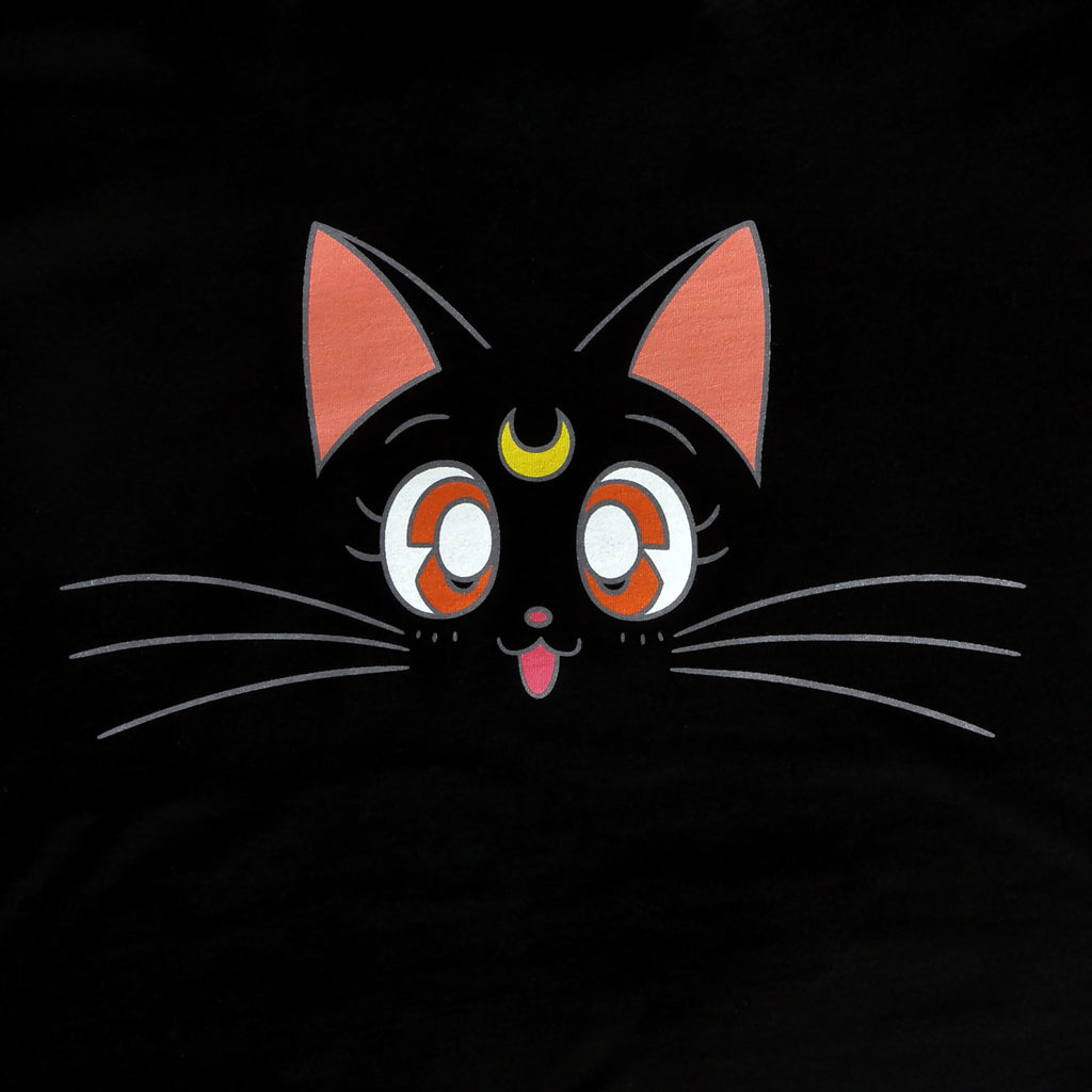 Productafbeelding Sailor Moon - Luna Dames T-Shirt Zwart