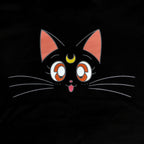 Productafbeelding Sailor Moon - Luna Dames T-Shirt Zwart