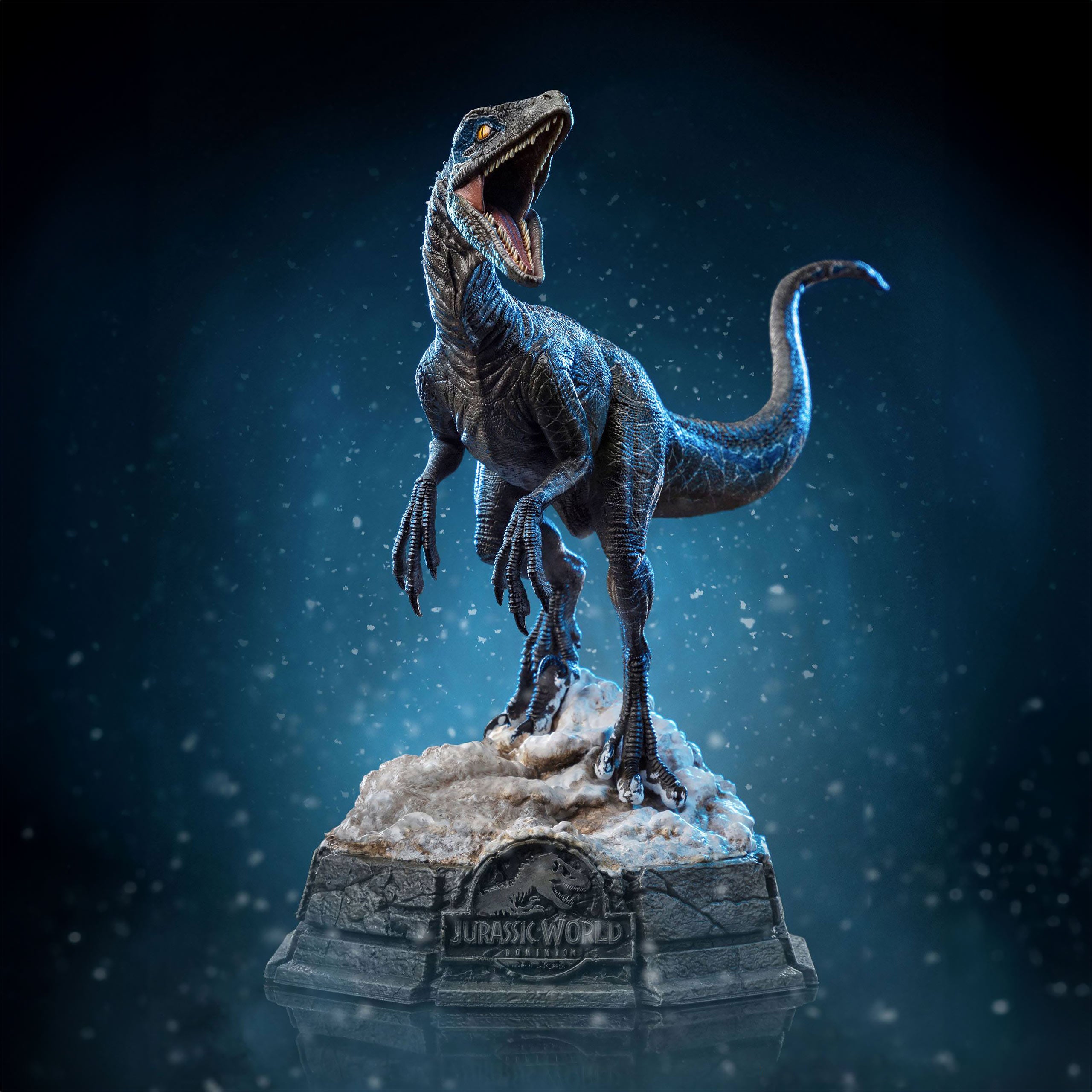 Productafbeelding Jurassic World - Blue Art Scale Deluxe Standbeeld