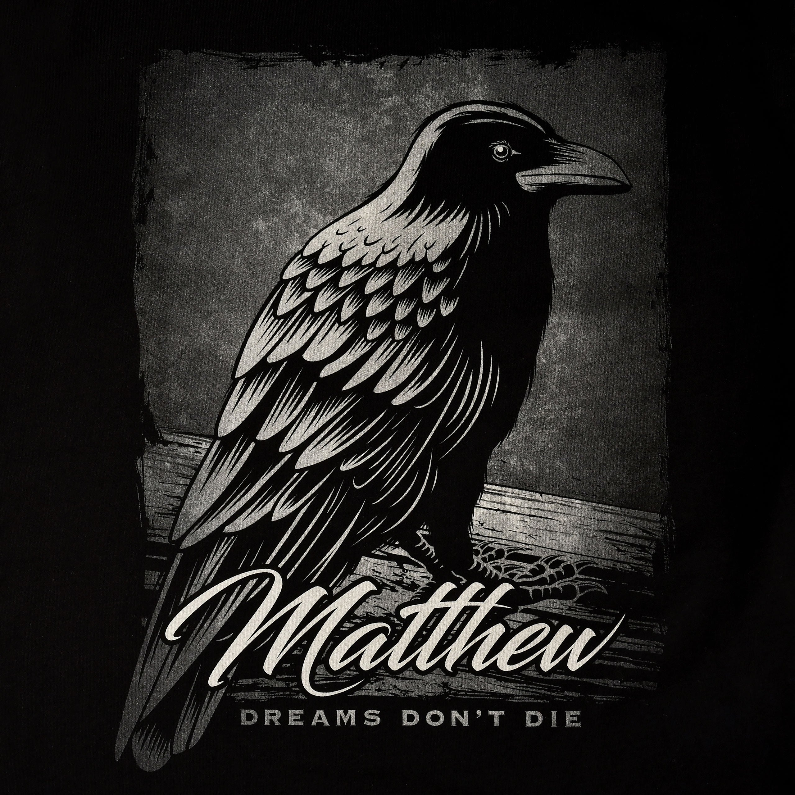 Productafbeelding Dreams Don't Die T-Shirt voor Sandman Fans Zwart
