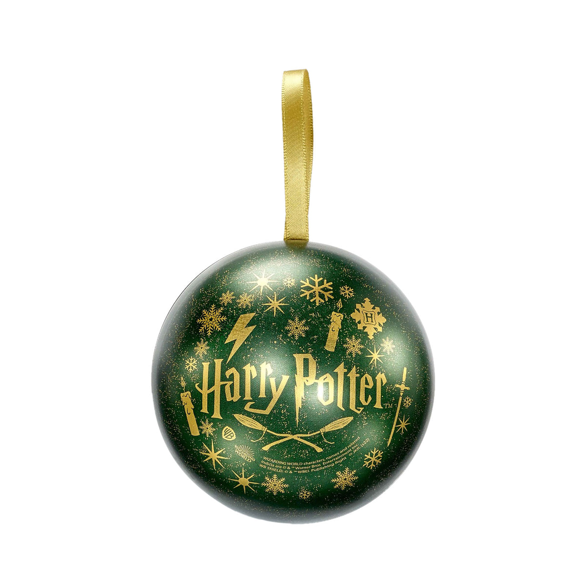 Productafbeelding Harry Potter - Kerstbal met Slytherin Wapen Ketting