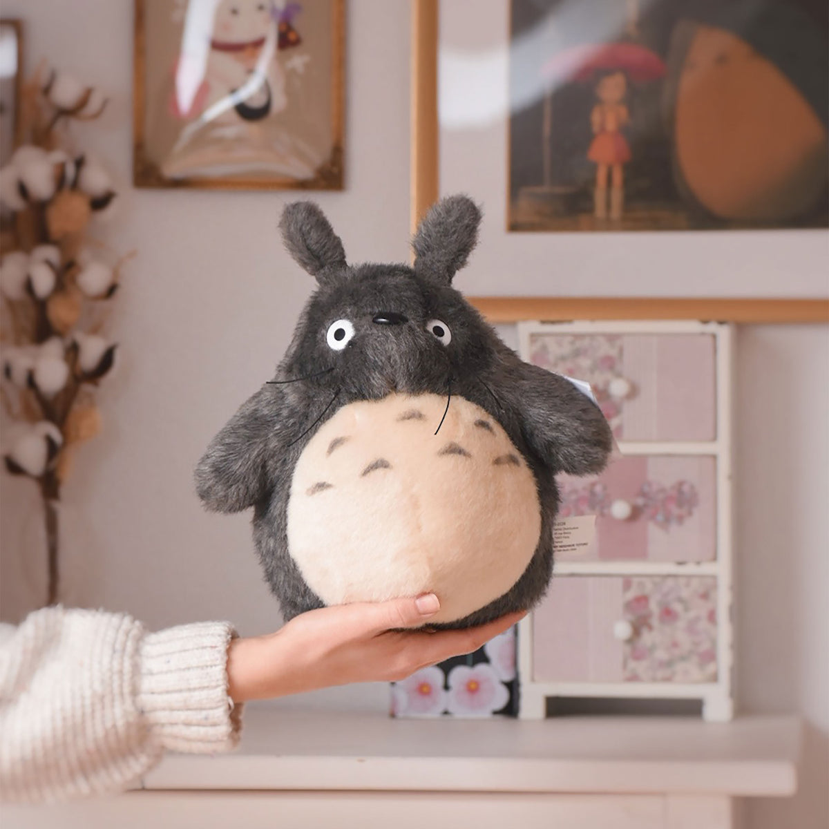 Productafbeelding Totoro Pluche Figuur Grijs