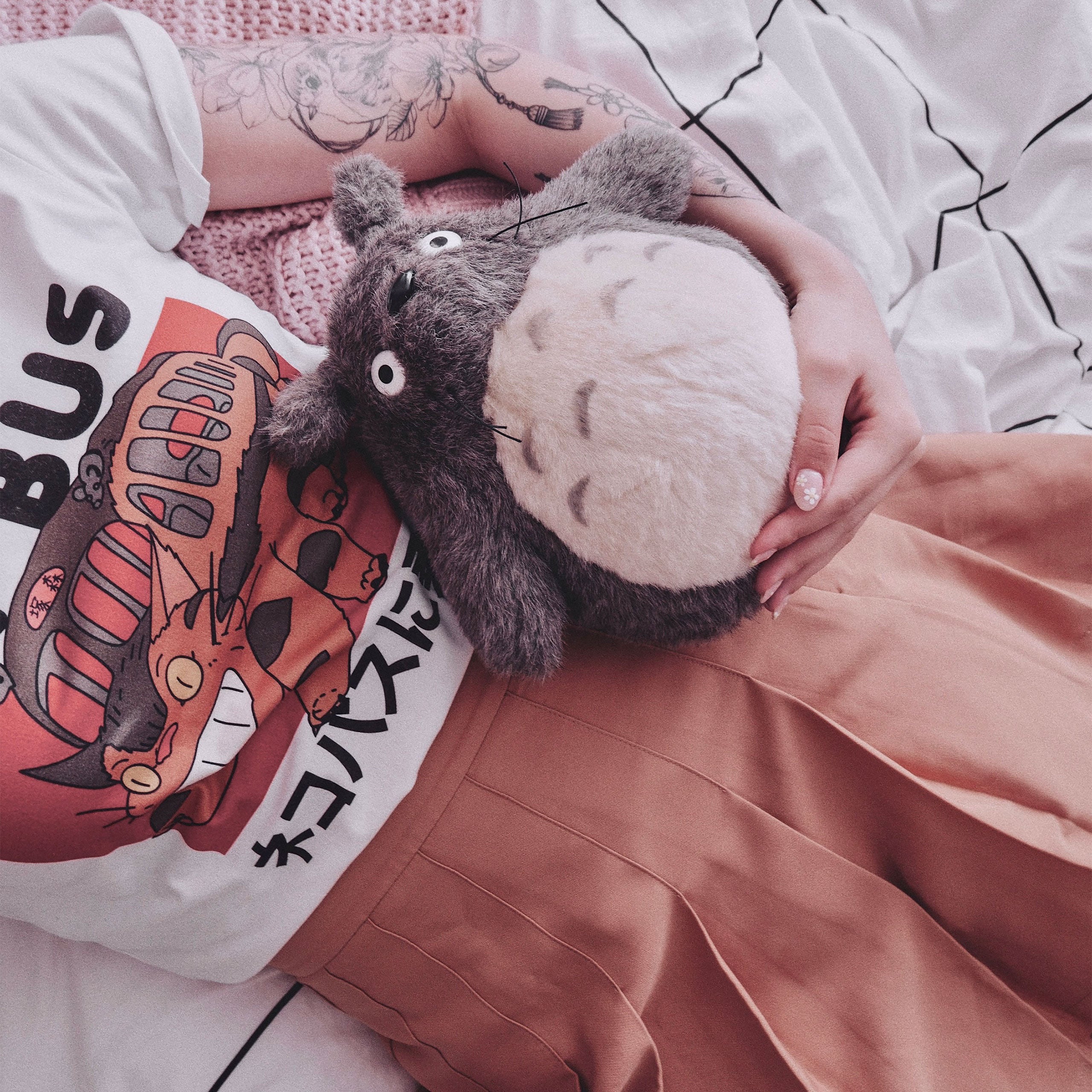 Productafbeelding Totoro Pluche Figuur Grijs