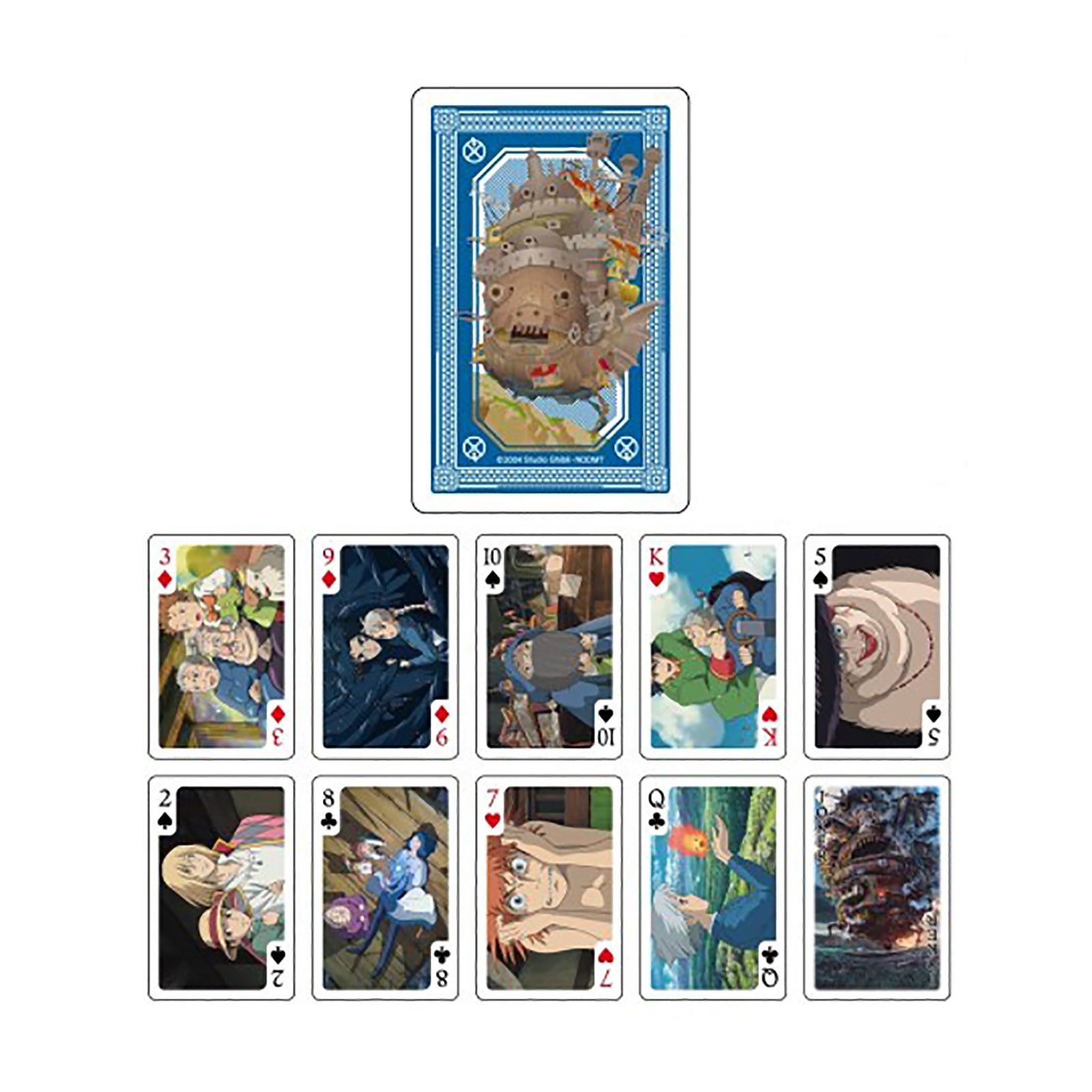 Productafbeelding Howl's Moving Castle Speelkaarten