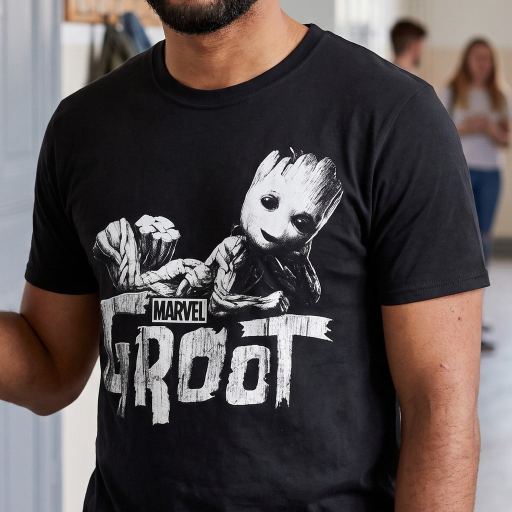 Productafbeelding Groot T-shirt zwart - Guardians of the Galaxy