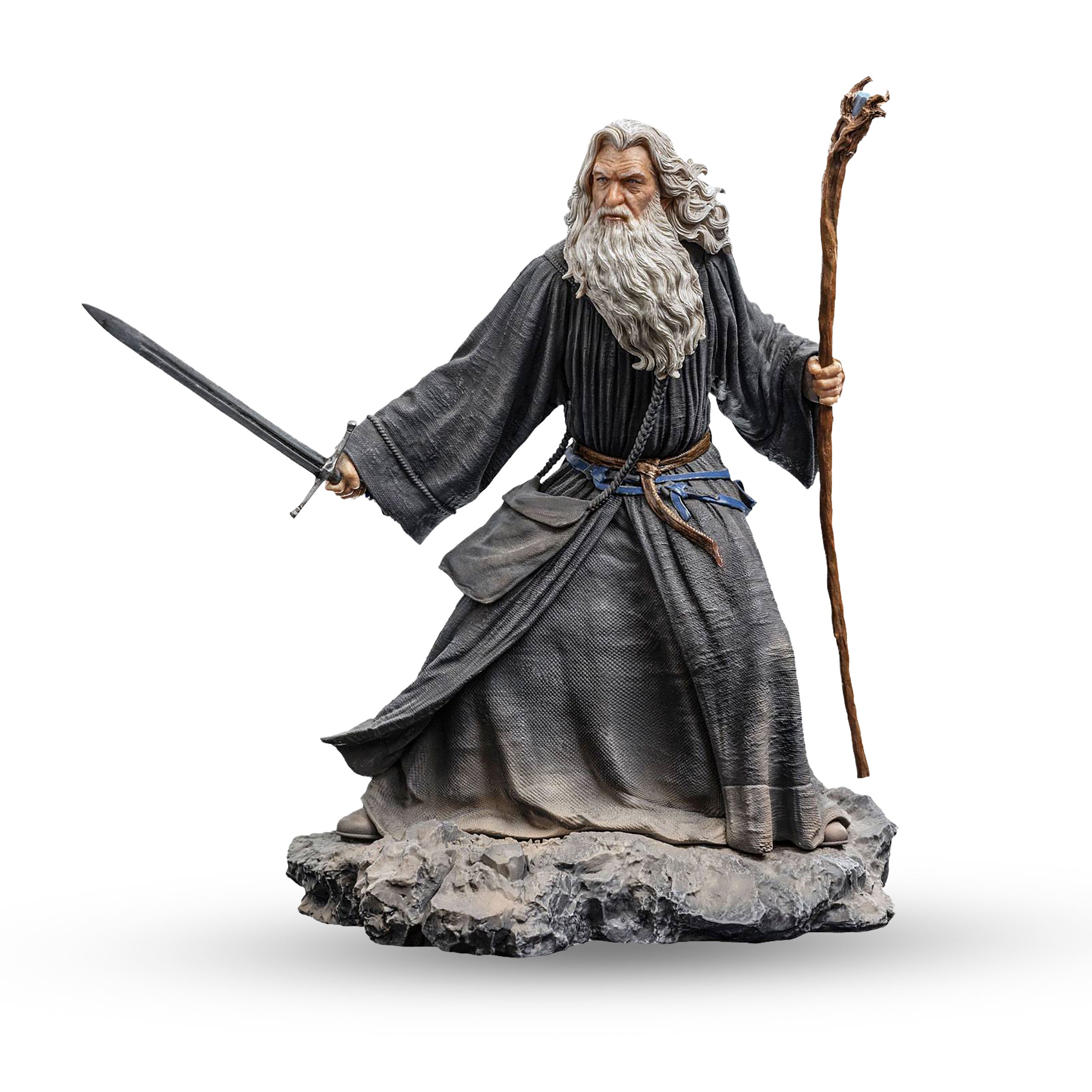 Productafbeelding Heer der Ringen - Gandalf BDS Art Scale Deluxe Beeld 1:10