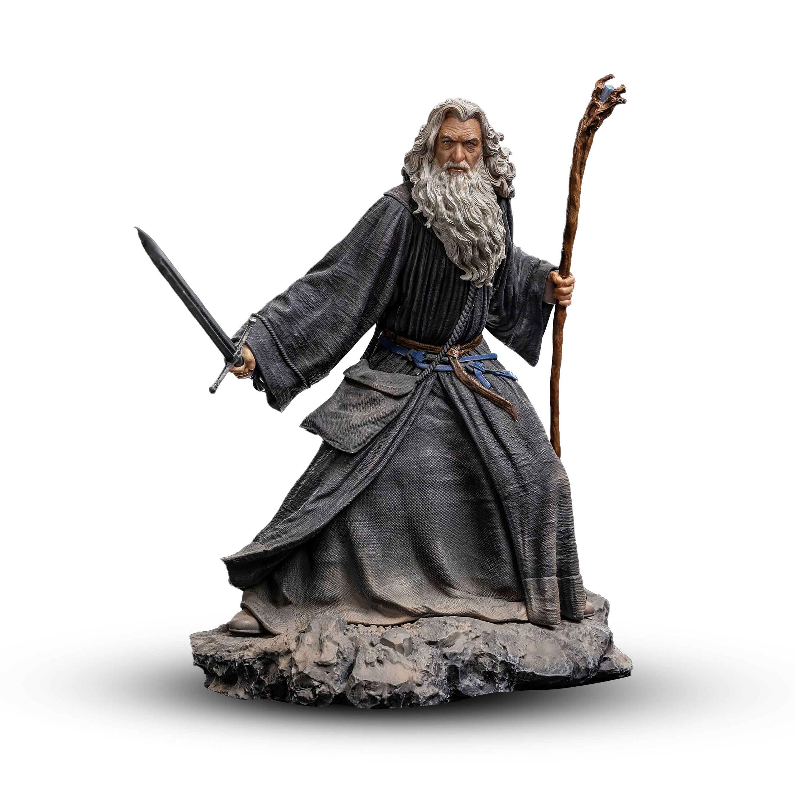 Productafbeelding Heer der Ringen - Gandalf BDS Art Scale Deluxe Beeld 1:10