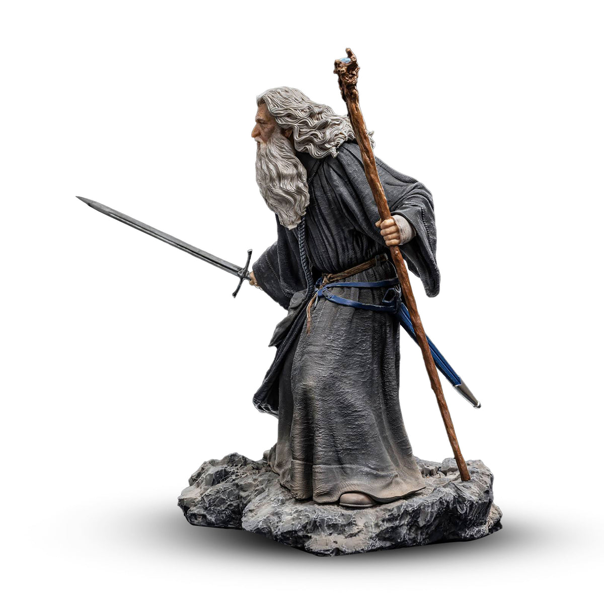Productafbeelding Heer der Ringen - Gandalf BDS Art Scale Deluxe Beeld 1:10
