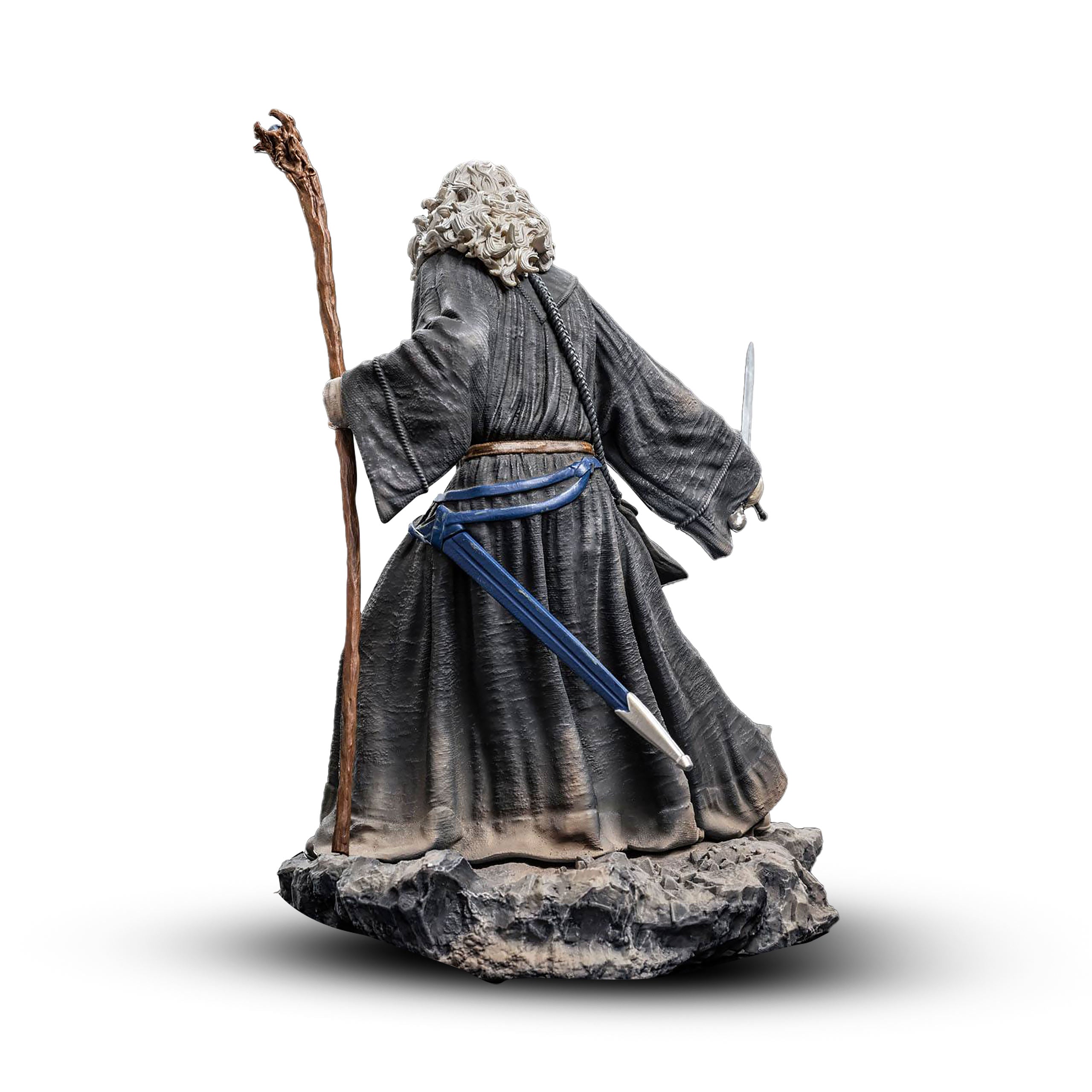 Productafbeelding Heer der Ringen - Gandalf BDS Art Scale Deluxe Beeld 1:10
