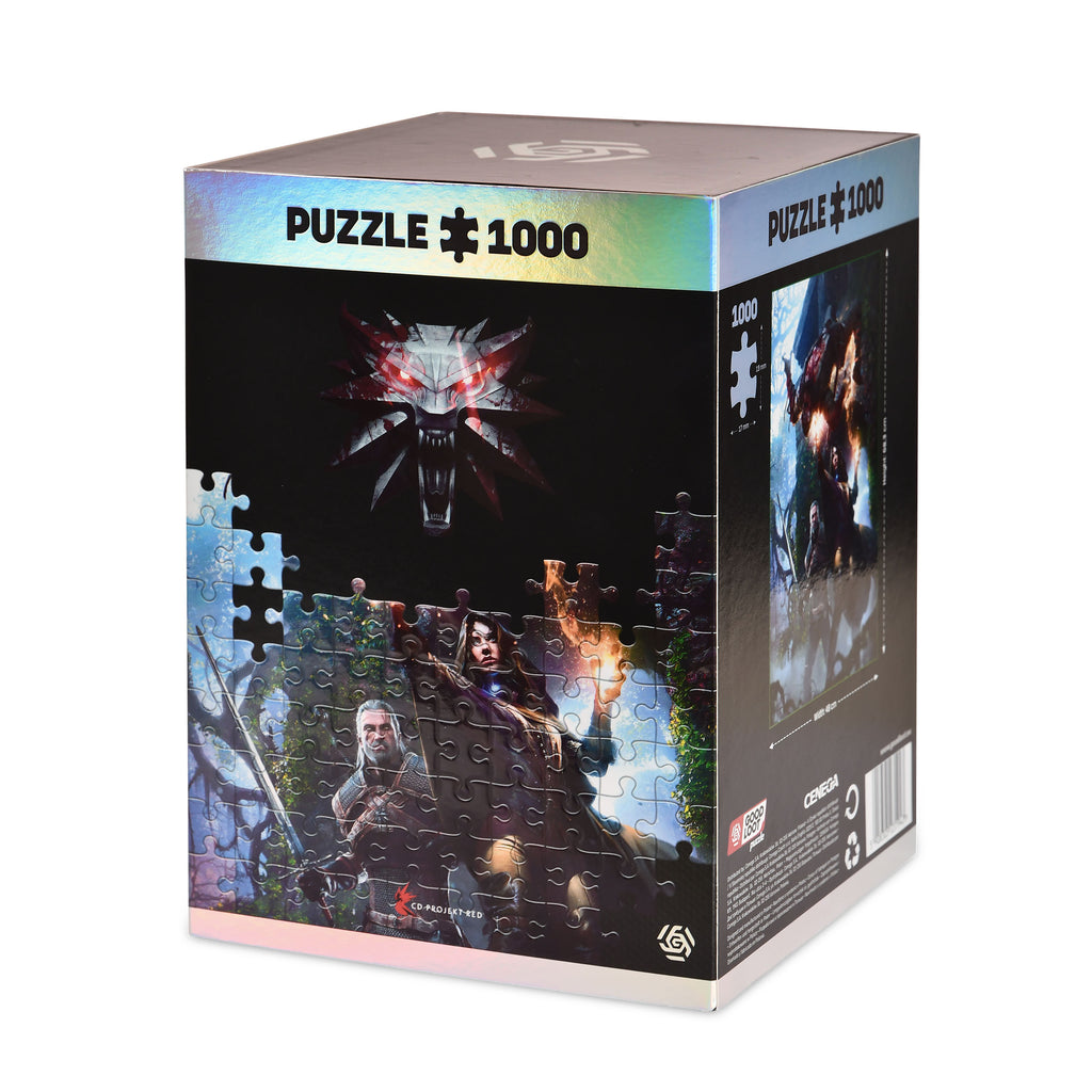 Productafbeelding Witcher - Yennefer Puzzel met Logo Stoffen Tas