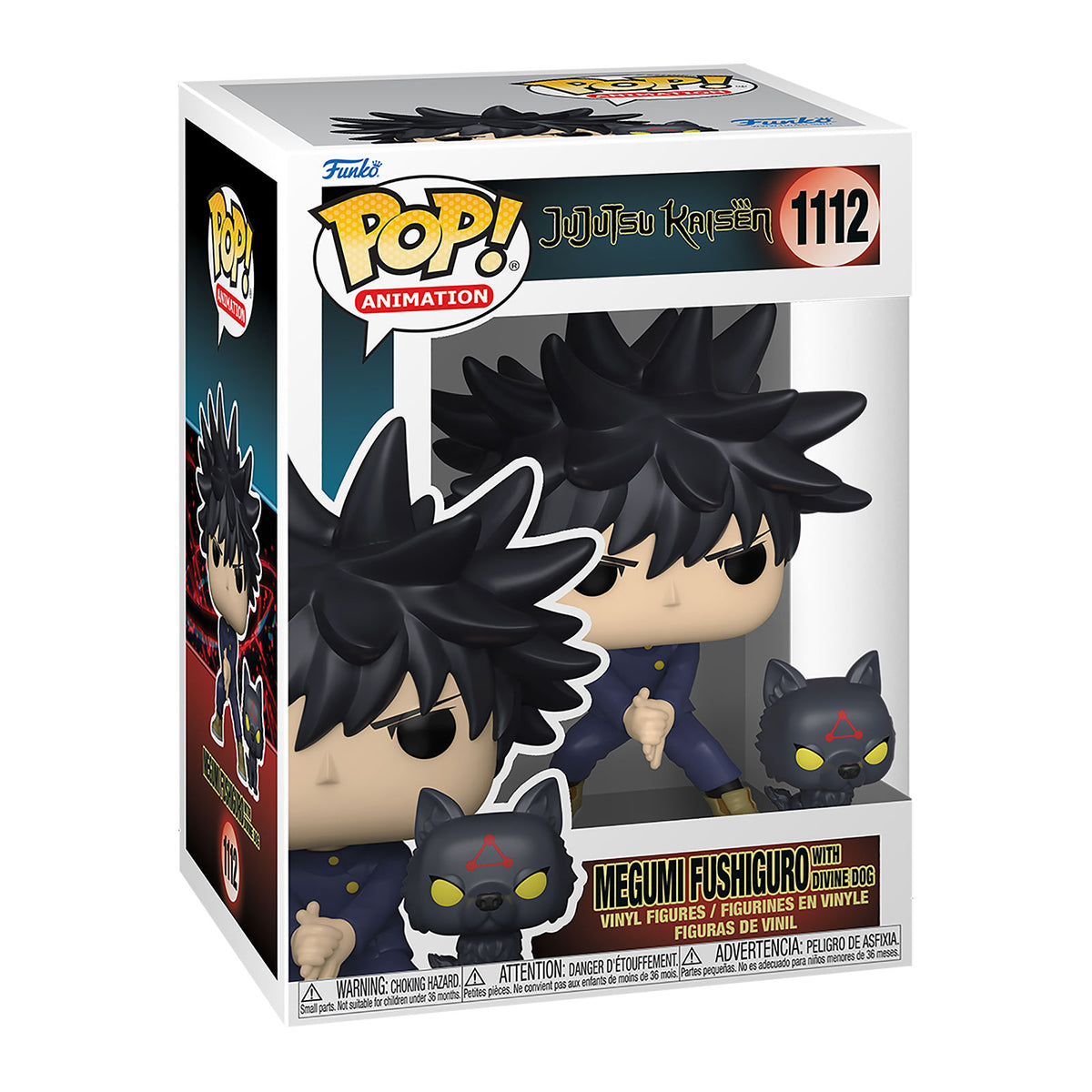 Productafbeelding Jujutsu Kaisen - Megumi met hond Funko Pop Figuur