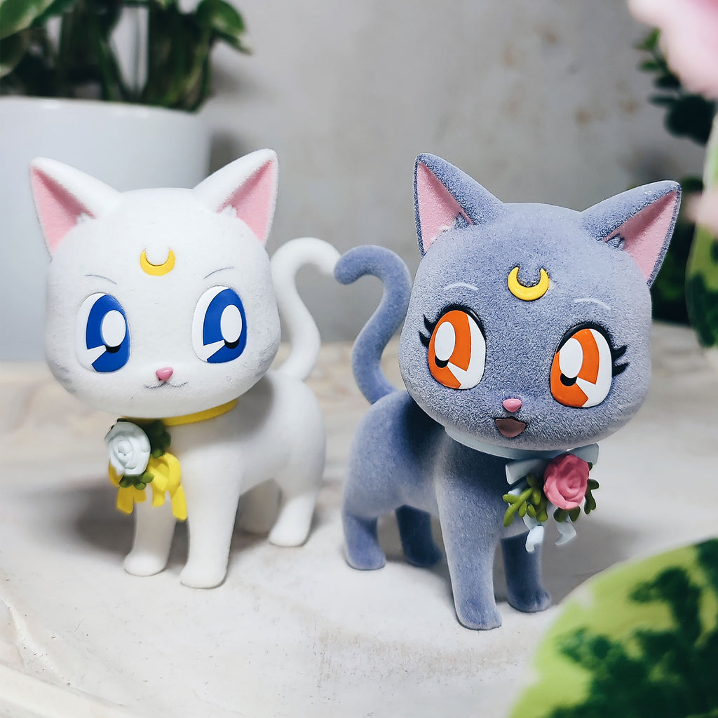Productafbeelding Pretty Guardian Sailor Moon Fluffy Puffy - Luna Figuur Versie A
