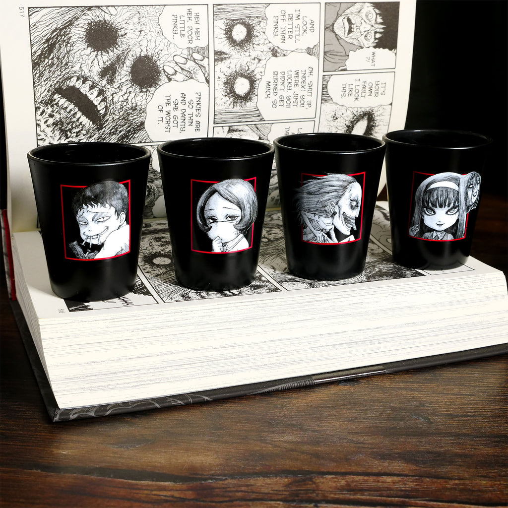 Productafbeelding Junji Ito - Personage Shots Glassenset